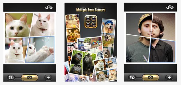 multilens camera screenshots