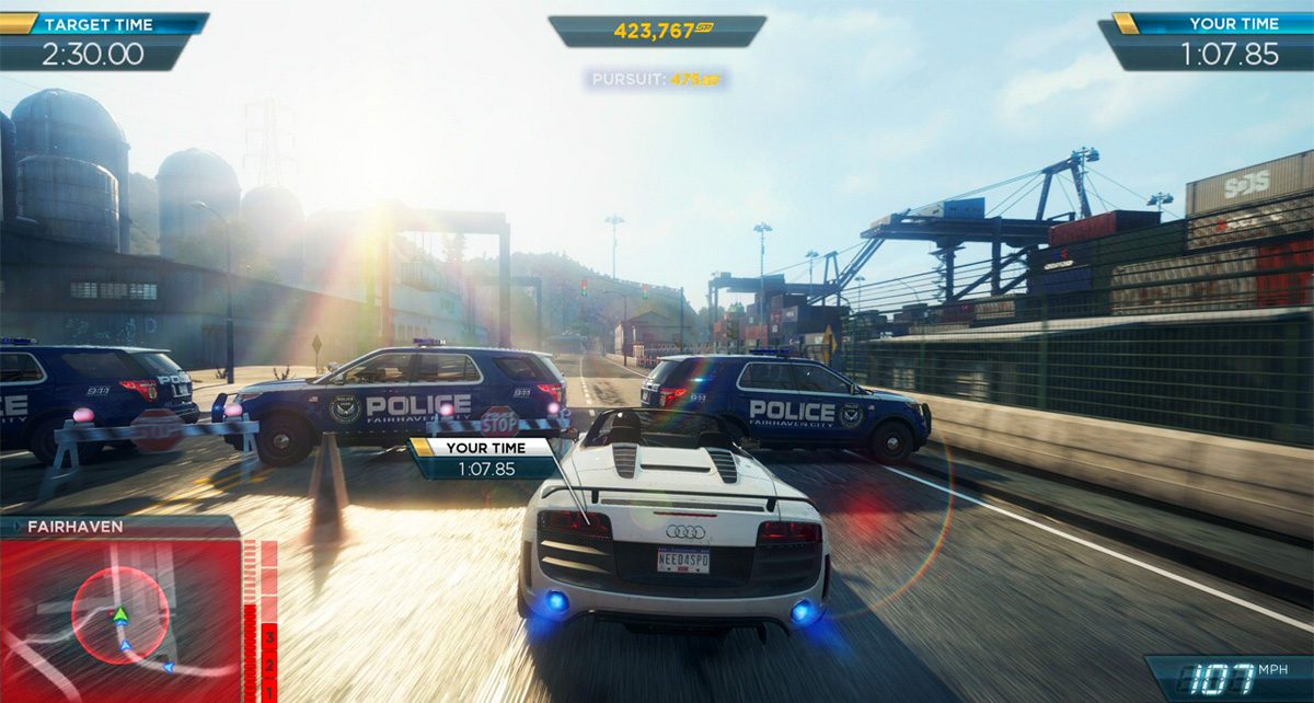 need for speed most wanted wii u screenshot 3