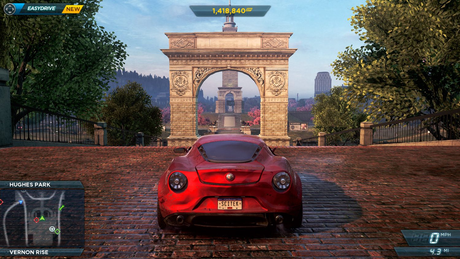 need for speed most wanted wii u screenshot 4