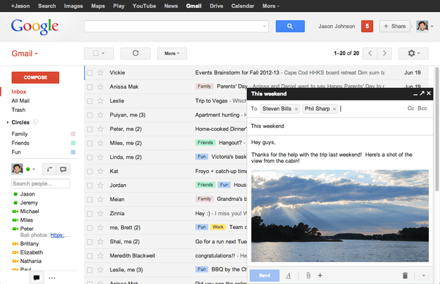 Gmail Example