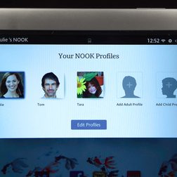 nook hd plus nook profiles