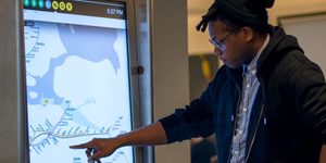 nyc touchscreen displays