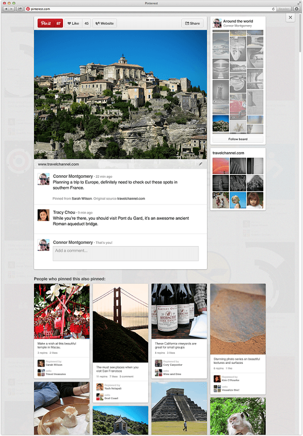 pinterest new look march