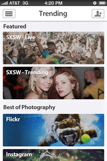 pixable sxsw feed