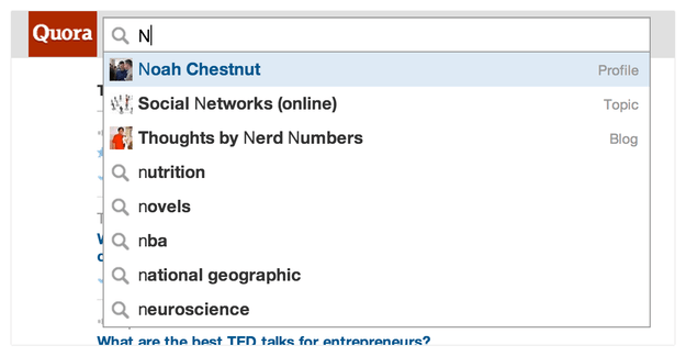 quora search results query