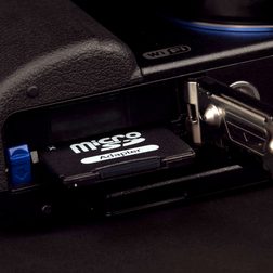 samsung ex2f micro sd port macro