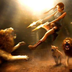 tomb raider anniversary screeenshot