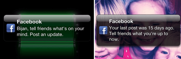 facebook alert post