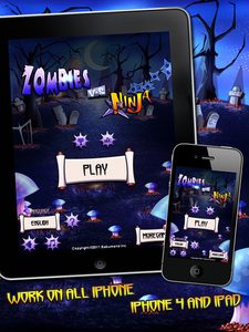 zombies versus ninja