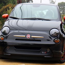 2013 fiat 500 e exterior front