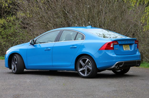 2013 volvo s60 t6 r design exterior rear left angle