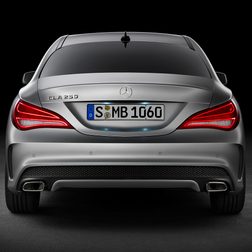 2014 mercedes benz cla250 rear