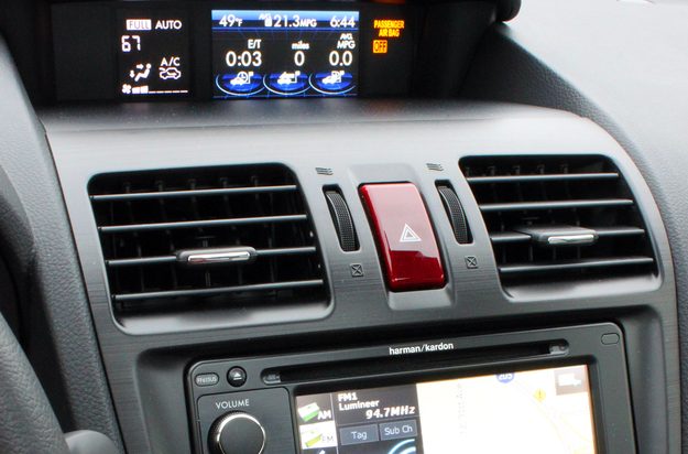 2014 subaru forester 2.5i touring cvt center information climate control