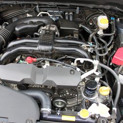 2014 subaru forester 2.5i touring cvt engine detail