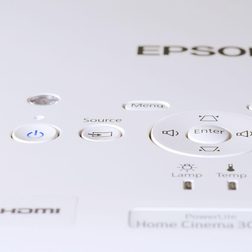 Epson Powerlite Cinema 3020e top buttons