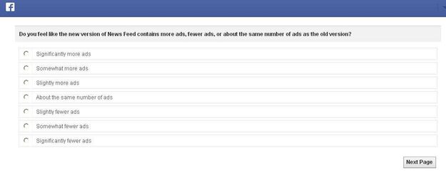 Facebook-Newsfeed-Survey