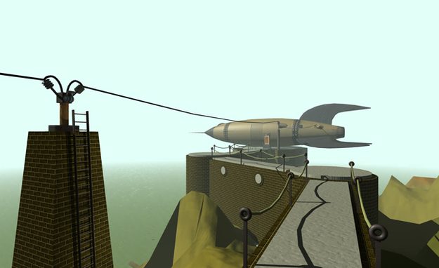 Myst rocket ship