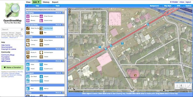OSM Screenshot