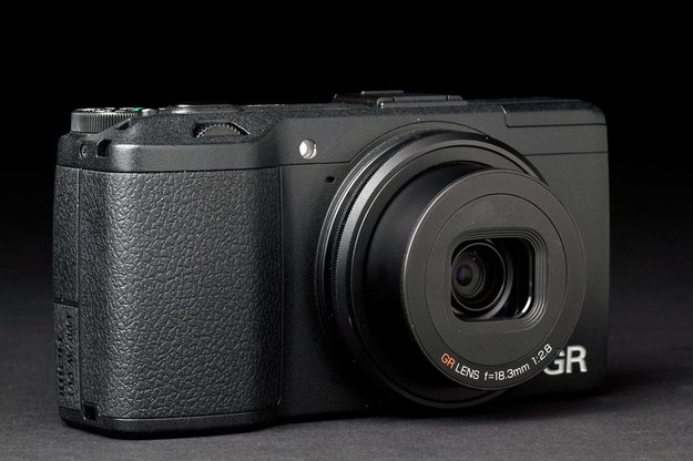 Pentax Ricoh GR front right