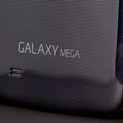 Samsung Galaxy Mega 6.3 bottom angle logo