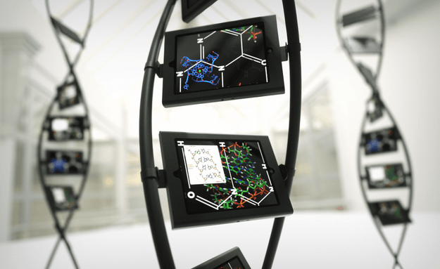 iPad double helix DNA