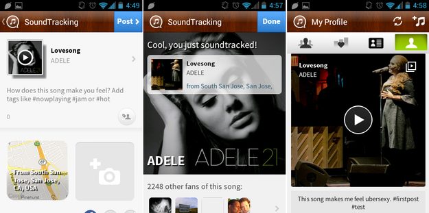 SoundTracking Android