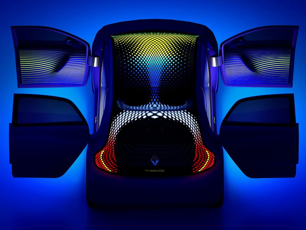 renault twinz ev showcases potential for more high tech driven design features twin z 5