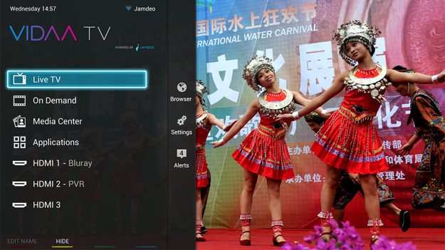 VIDAA interface main