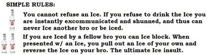 bros icing bros rules