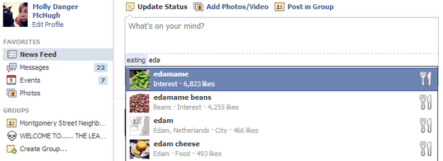 eating edameme