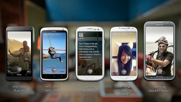 Facebook Home Smartphones