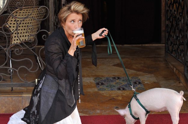 Emma Thompson gets honored with a star in the Hollywood Walk Of Fame in front of the Pig and Whistle Pub in Hollywood, Ca