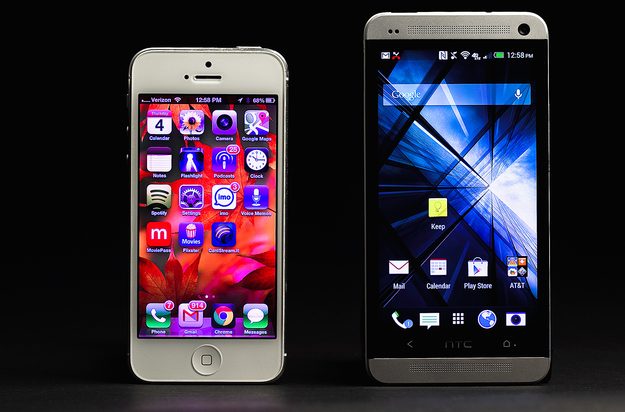 iPhone 5 vs. HTC One