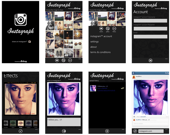 instagraph option