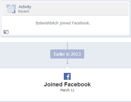 itslavishbitch joins Facebook