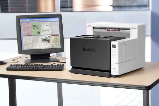 We don't know what's sadder, Kodak's business or that monitor.