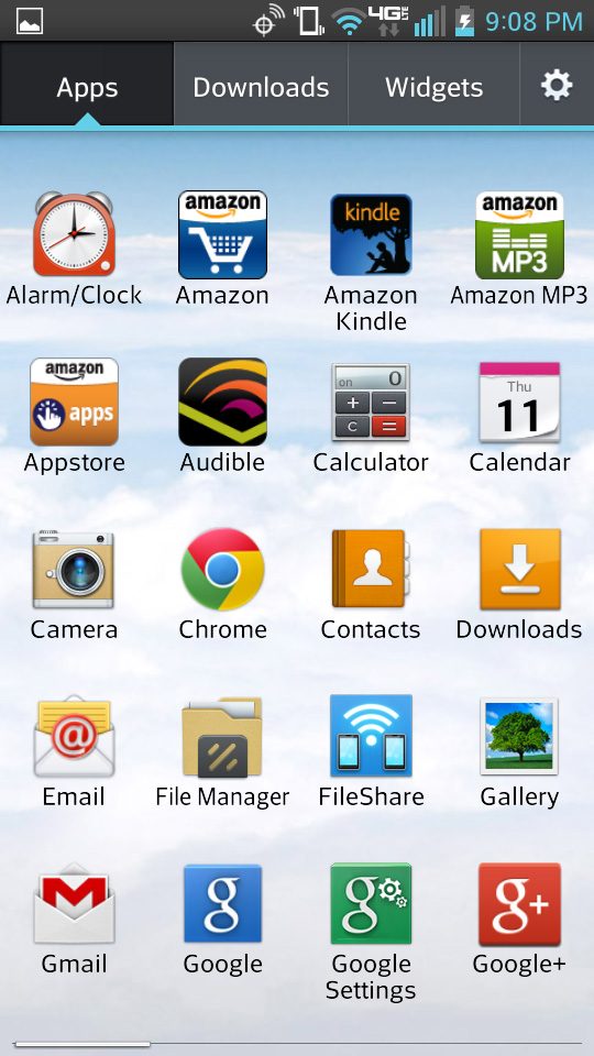 lg lucid 2 screenshot apps