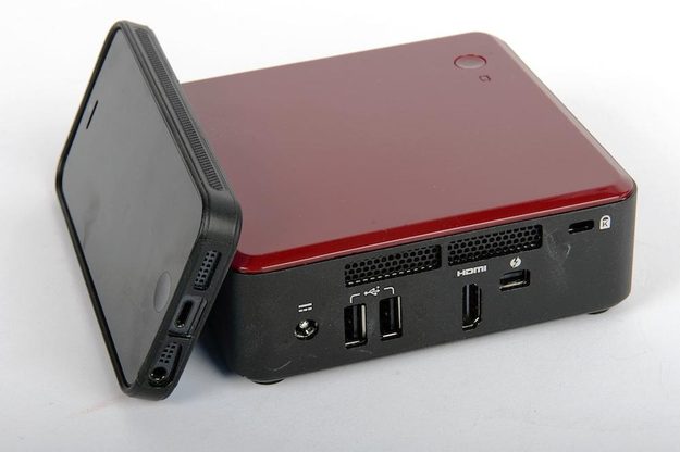 Intel’s NUC offers an extremely tiny system that’s just 4-inches square.