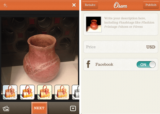 osom photo taking feature