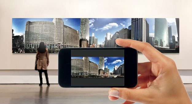 This mock-up gives you a sense of scale of how large the printed image is.