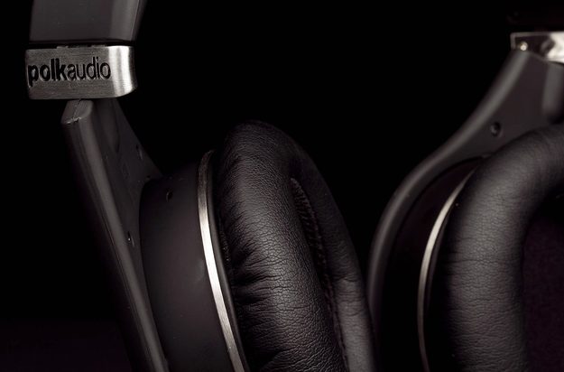 polk ultrafocus 8000 active noise canceling headphones padded on ear passive isolation technology