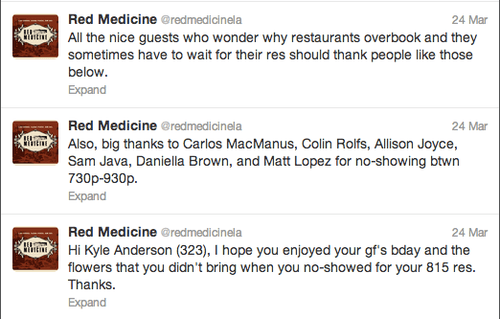 red medicine twitter ousting