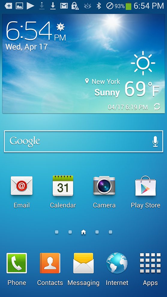 samsung galaxy s4 screenshot google svoice