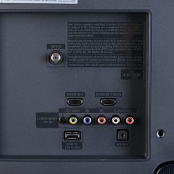 samsung un32eh4003 32 inch tv rear ports macro 2