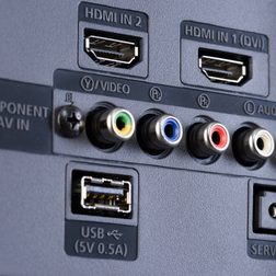 samsung un32eh4003 32 inch tv rear ports macro