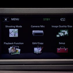 sony handycam hdr pj430v lcd display macro