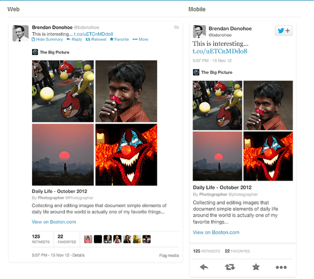 twitter gallery card