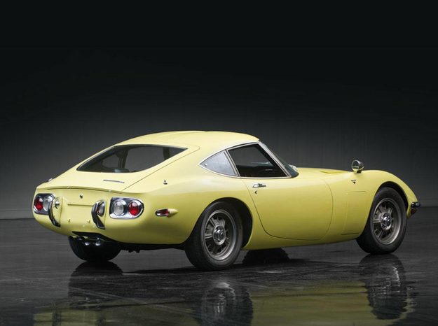 1967 Toyota 2000GT rear three quarter
