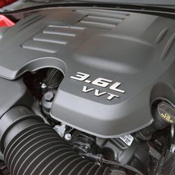 2013 Dodge Charger AWD 300 horsepower Pentastar V6 Engine macro