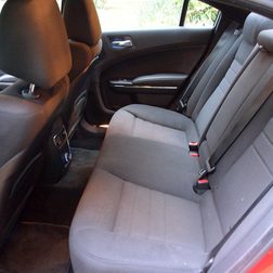2013 Dodge Charger AWD interior back